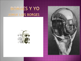 Borges y yo.