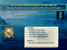 Diapositiva 1 - Universidad Nacional Mayor de San Marcos
