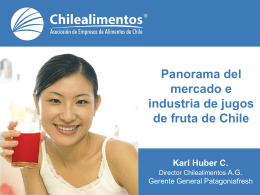 Ver presentación - Asociación de Empresas de Alimentos de Chile