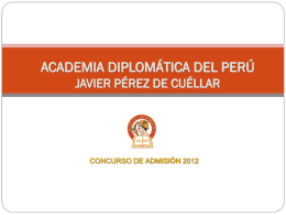 Academia Diplomatica de Perú
