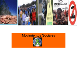 Movimientos Sociales - Psicología U. Autónoma.