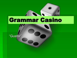 Grammar Casino - WordPress.com