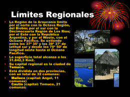 Generalidades IX Region de la Araucania