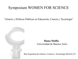Red Argentina de Género, Ciencia y Tecnología