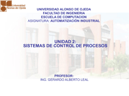 Diapositiva 1 - Ing. Gerardo Alberto Leal, MSc