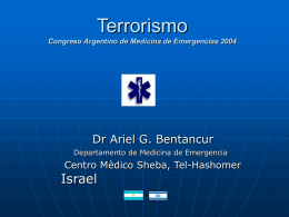 Terrorismo - Recursos Educacionales en Español para Medicina de