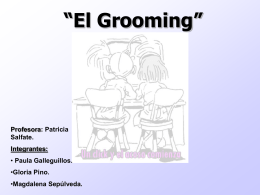 Grooming - GLORIA PINO