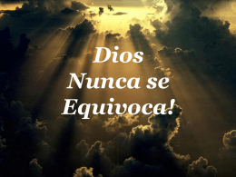 DIOS_NUNCA_SE_EQUIVOCA