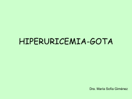 HIPERURICEMIA-GOTA