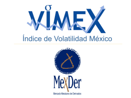 VIMEX Indice Volatilidad México