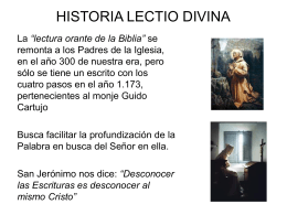 taller lectio divina basico - Cada Católico con su Biblia