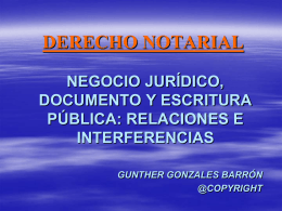 derecho notarial