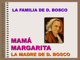 La familia de don Bosco