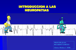 Neuropatias - Unidad Hospitalaria San Roque