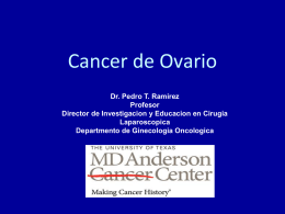 Ovarian Cancer - MD Anderson Cancer Center