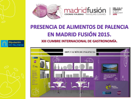 Madrid fusión 2015