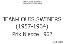 Prix Niepce (« le Goncourt de la photographie ») en 1962.