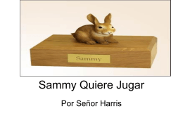 Sammy Quiere Jugar