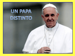 Un Papa distinto - Presentaciones.org