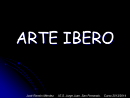 Arte Ibérico I  - IES JORGE JUAN / San Fernando