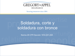Norma 29 CFR Sección 1910,251-254