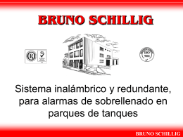 Slide 1 - Bruno Schillig