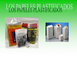 Bolsas de plástico y tetrapak