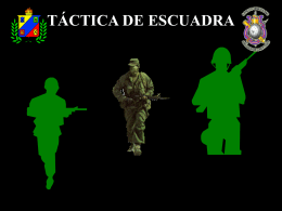 Unidad 1 de Táctica de Escuadra