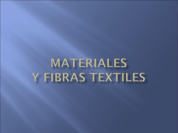 Presentación Fibras Textiles