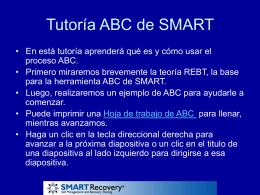 SMART Recovery ABC Tutorial