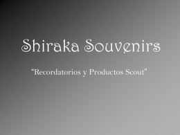 Descargar presentación SHIRAKA