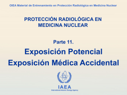 11. Exposición Potencial - Radiation Protection of Patients