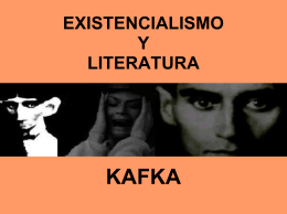 Kafka y el existencialismo ( presentación )