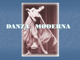 la historia de la Danza Moderna