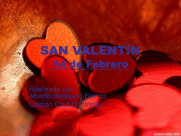 San Valentín - IES Dolmen de Soto