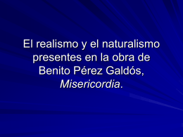 El realismo y el naturalismo presentes en la obra de Benito Pérez