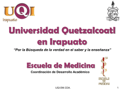 Presentaciones Eficaces - Universidad Quetzalcoatl en Irapuato