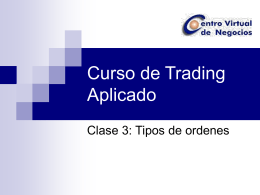 Curso de Trading Aplicado - Universidad Sergio Arboleda