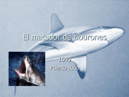 El matador de tiburones