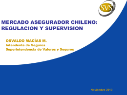 Presentación - SVS - Superintendencia de Valores y Seguros