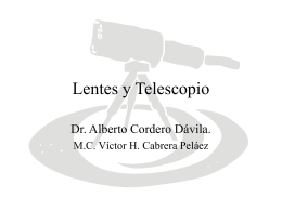 Lentes Y Telescopio.