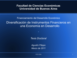 Blue Lines and Gradients - Facultad de Ciencias Económicas