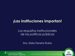 Presentación Delia Ferreira Rubio