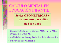 Geometría y Numeros - Universidad de Valladolid