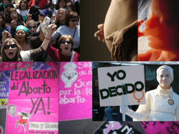 Es inhumano no legalizar el "aborto terapéutico" que debería