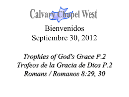 Romanos 8:30 - Calvary Chapel West