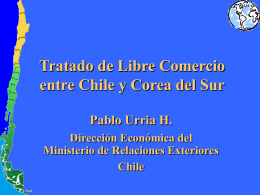 Tratado de Libre Comercio entre Chile y Corea