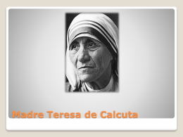 Madre Teresa de Calcuta Infancia