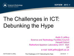 The Challenges in ICT