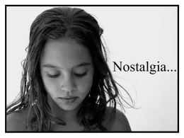 Nostalgia - Presentaciones.org
